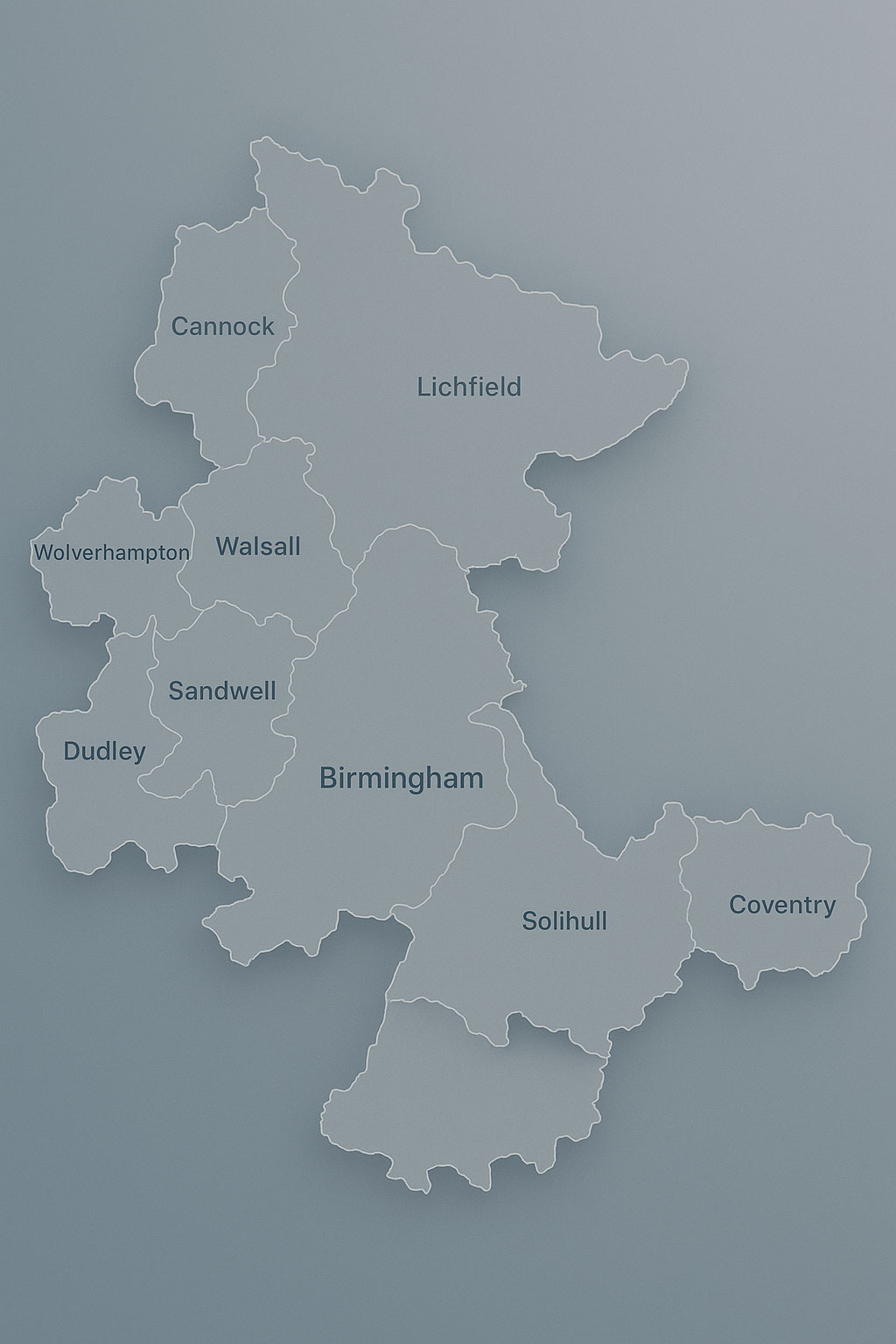 West London Service Area Map